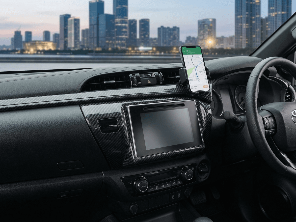 REVO HILUX INTERIOR UPGRADE (7 PIECES) FIBRA CARBONO BM254