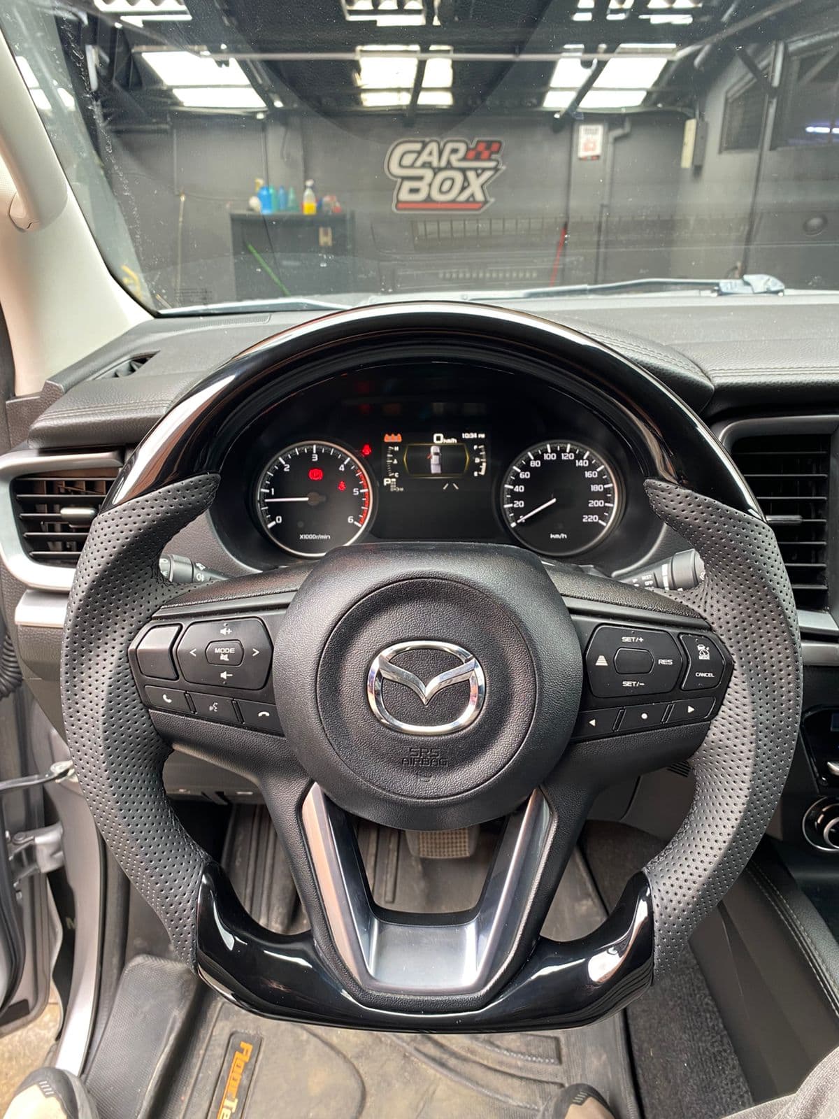 VOLANTE ISUZU DMAX - BT50 NEGRO 2023+