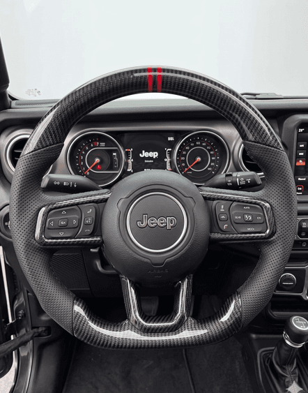 VOLANTE WRANGLER - GLADIATOR FIBRA DE CARBONO 2018+