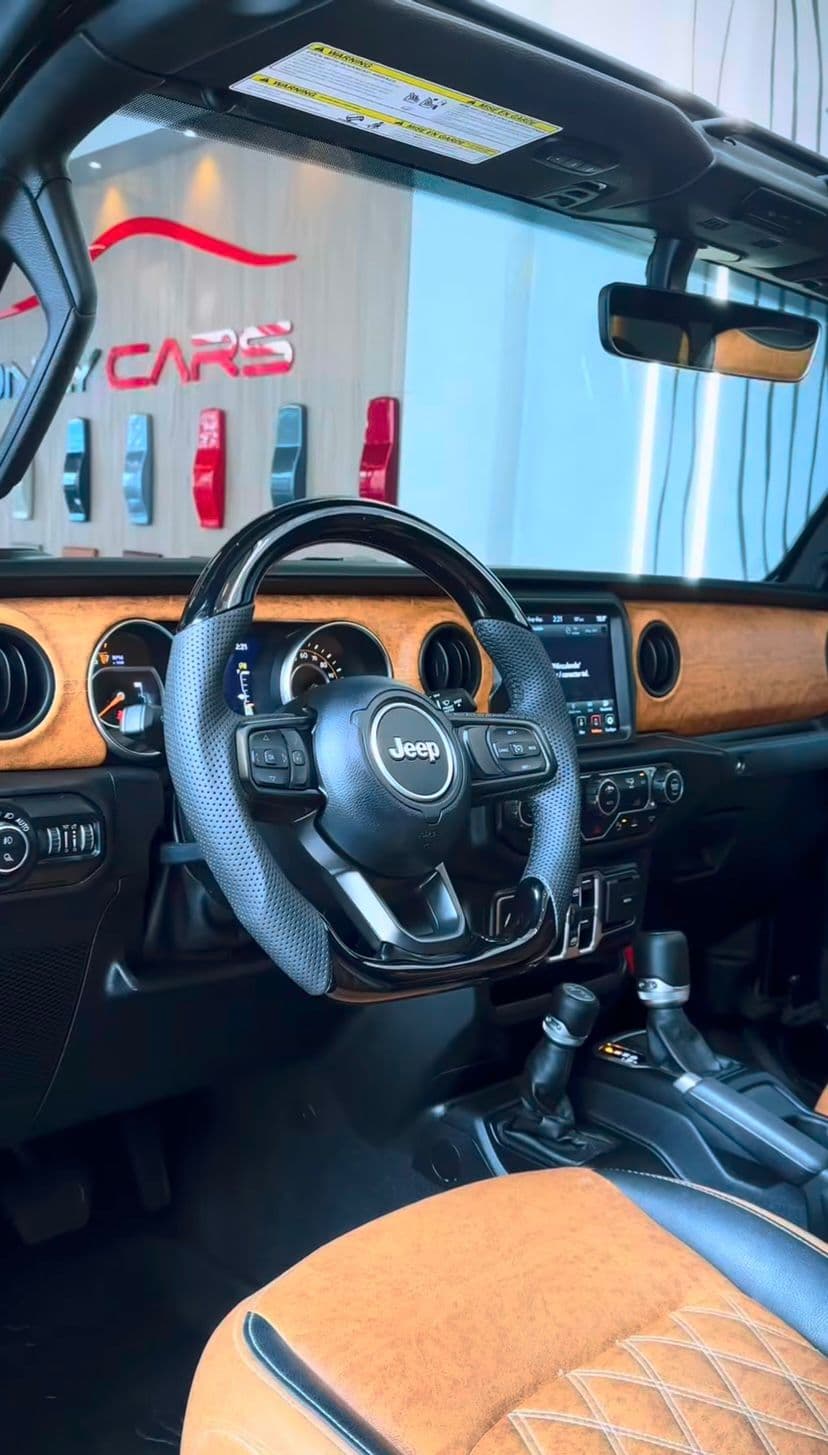 VOLANTE GT WRANGLER - GLADIATOR 2018 BLACK PIANO