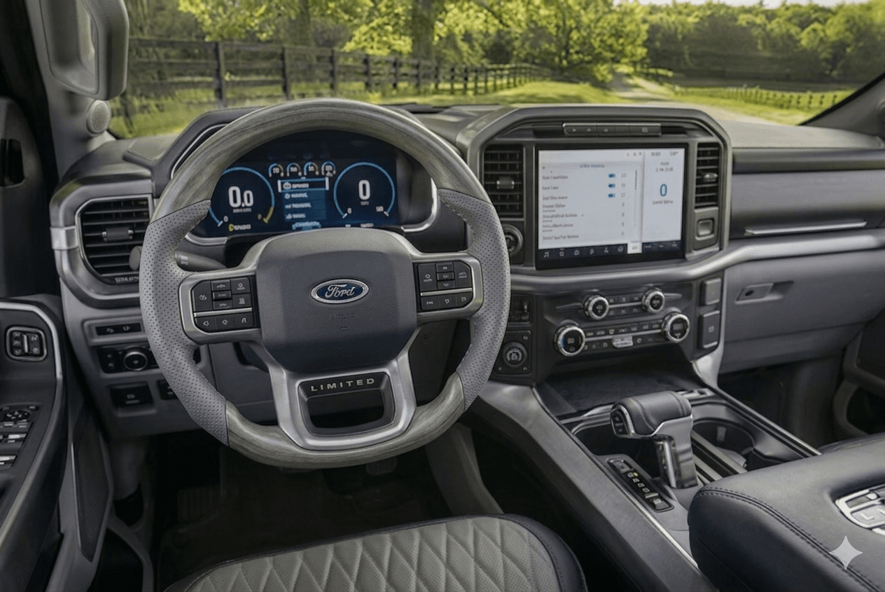 VOLANTE FORD F150 MADERADO 2021+